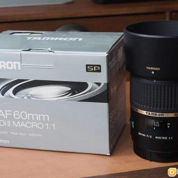 Tamron SP AF60mm F/2 Di II LD [IF] MACRO 1:1 (可用於 Sony A7 ; A7R)