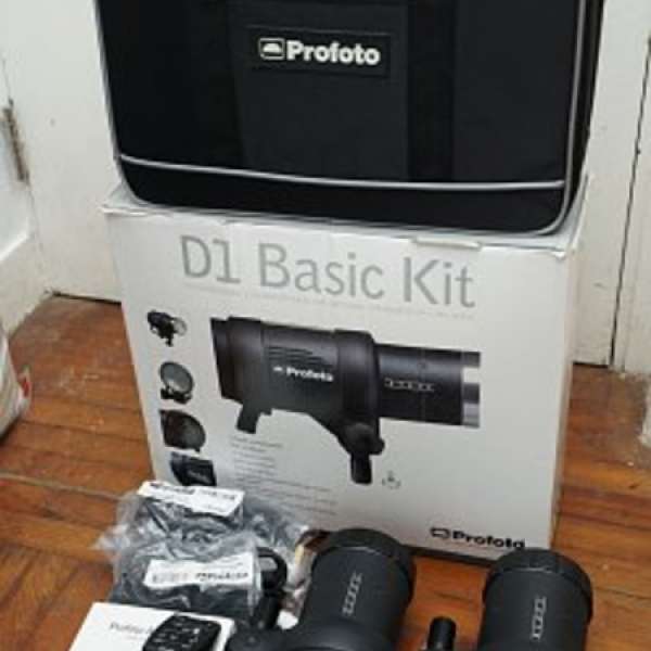 Profoto D1 1000W Air Basic Kits,softbox,燈架