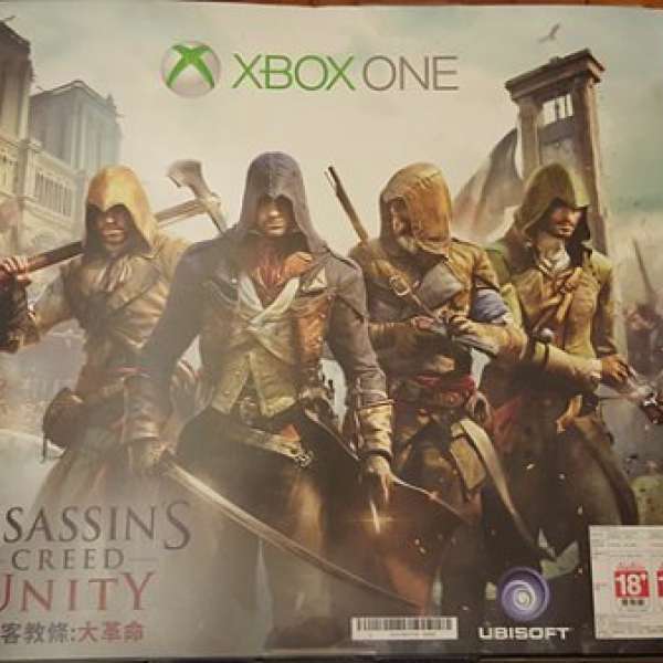 XBOX ONE with Assassins Creed 500GB 100% new