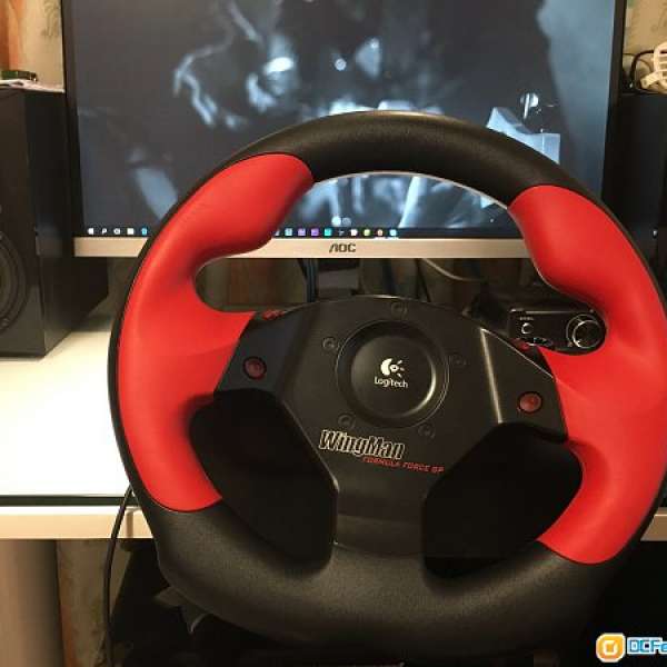 Logitech WingMan Formula Force GP 方向盤 軚盤