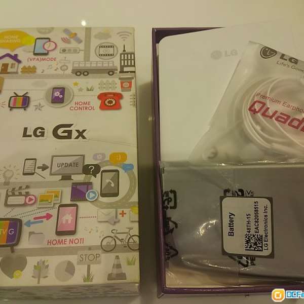 LG GX F310L 剩賖原裝配件連機盒 (G pro 及G pro2 通用)