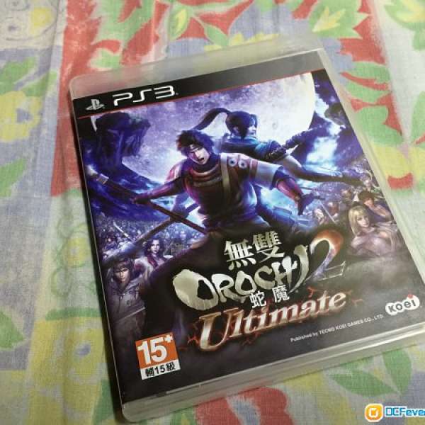 PS3 無雙 OROCHI 2 Ultimate 中文版 二手