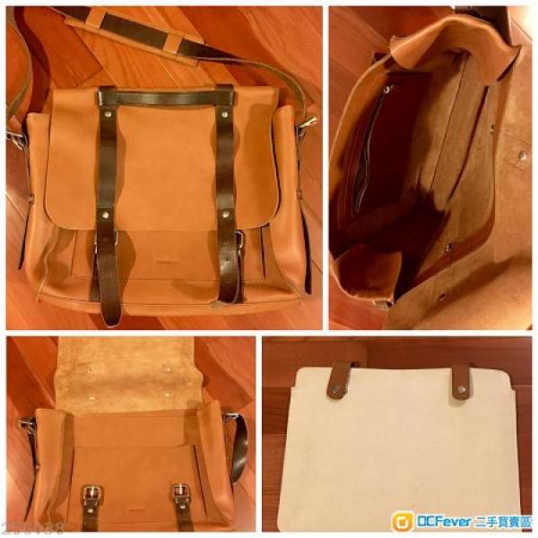 Sanqvist Joseph Leather Reporter Bag (斜孭袋)