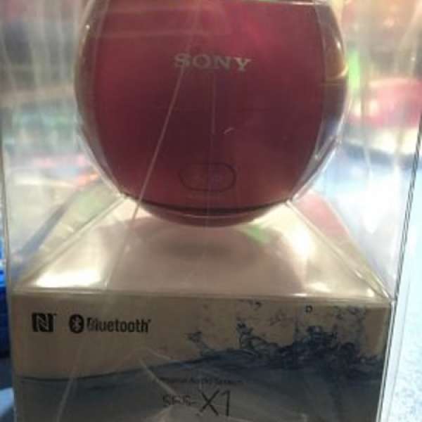 全新Sony 防水藍芽喇叭 SRS-X1 桃紅色