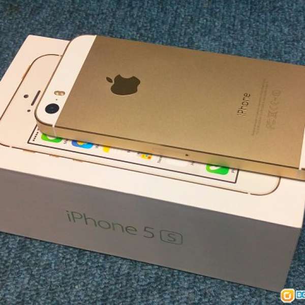 99%新 iPhone 5s 32GB 金色 港行有保