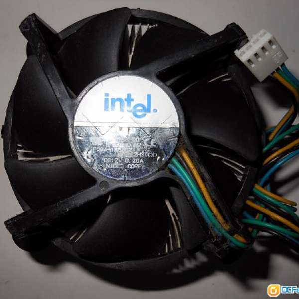 原裝 Intel LGA 775 CPU 特大(銅蕊)散熱器1個!