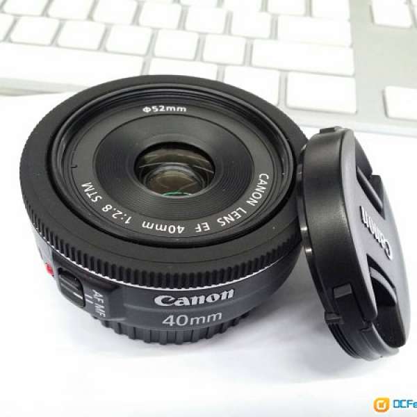 Canon EF 40mm f/2.8 STM  韓國水貨 (壞鏡 無AF)  HK＄200