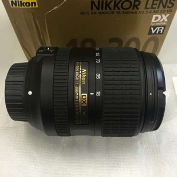(95%新 水貨) Nikon AF-S DX NIKKOR 18-300mm f/3.5-6.3G ED VR 非拆鏡
