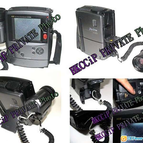 今日出售 HITACHI VM-H100L Hi-8mm Video 8mm NTSC 可獨立分開攝錄鏡頭卡式攝錄機一部