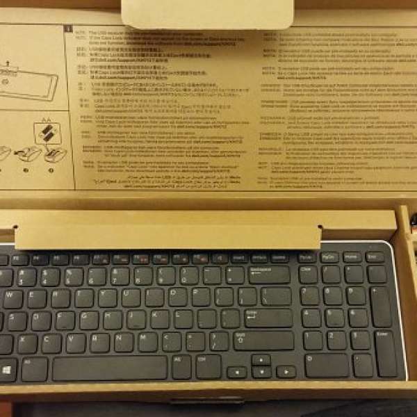 Dell Wireless Keyboard and Mouse with Wireless Receiver