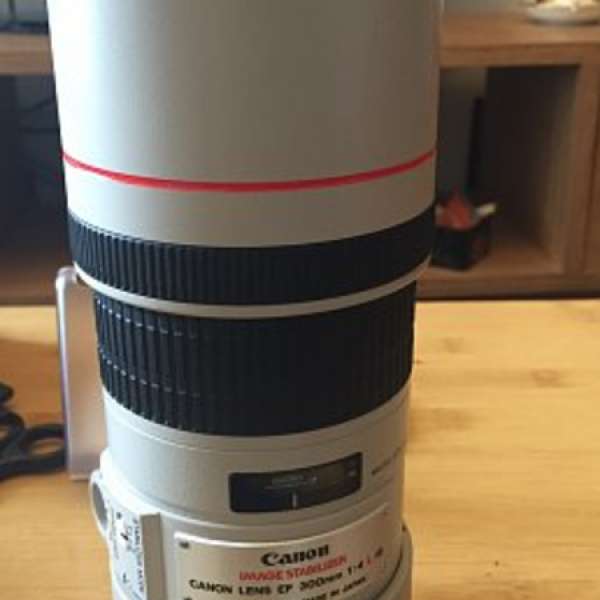 Canon 300mm f/4L IS USM (90% new) (Bought in Japan)