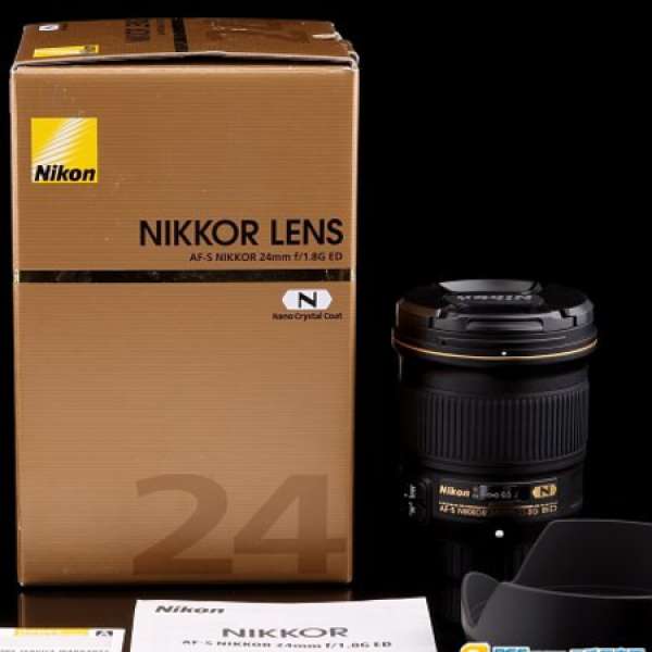 Nikon Nikon AF-S NIKKOR 24mm f/1.8G ED 95%新