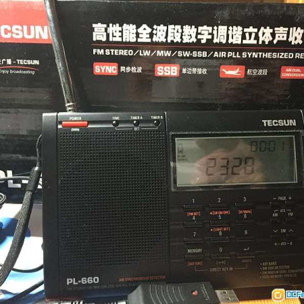 Tecsun 德生 PL-660 全波段 航空波段 Air Band 收音機