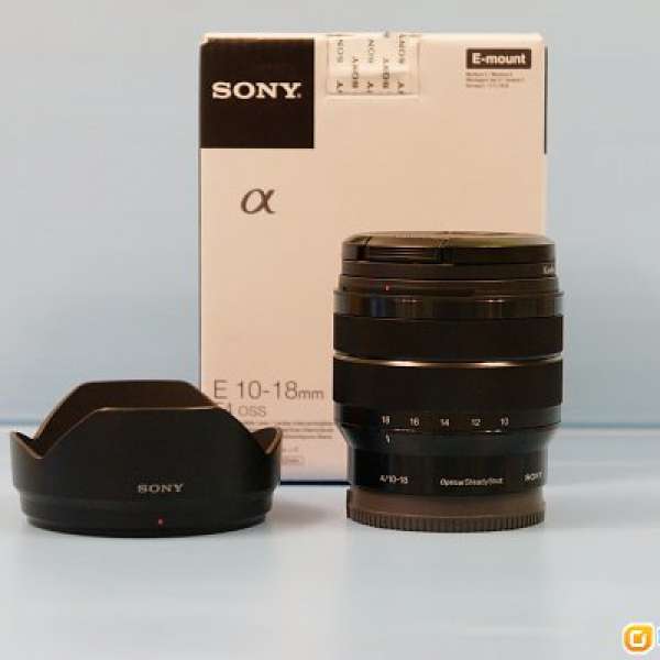 Sony SEL 10-18/4 oss 合A6000，A5100等apsc機用
