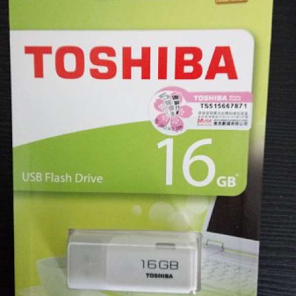 全新未開 Toshiba USB 16GB U202