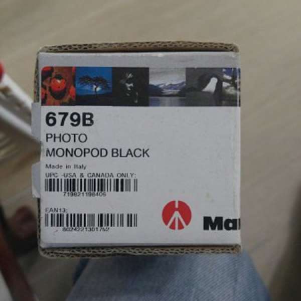679B Photo Monopod Black