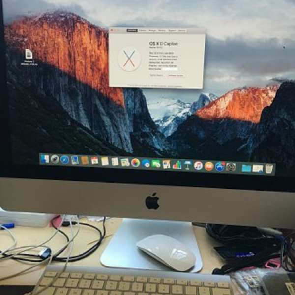 95%新 iMac 21.5 吋 (Late 2013) 2.7 GHz 四核 8G Ram