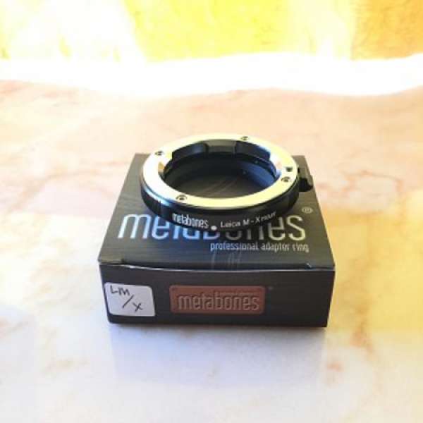 metabones Leica M - X mount, M mount 轉Fujifilm X mount