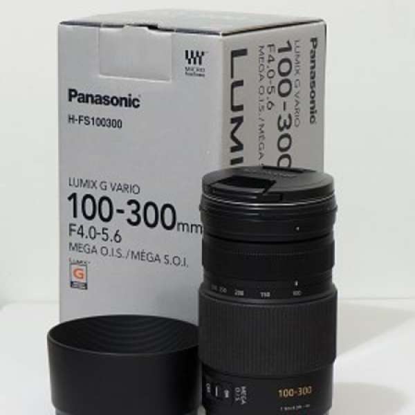 Panasonic Lumix G Vario 100-300mm F/4.0-5.6 OIS Lens m43 m4/3 鏡頭