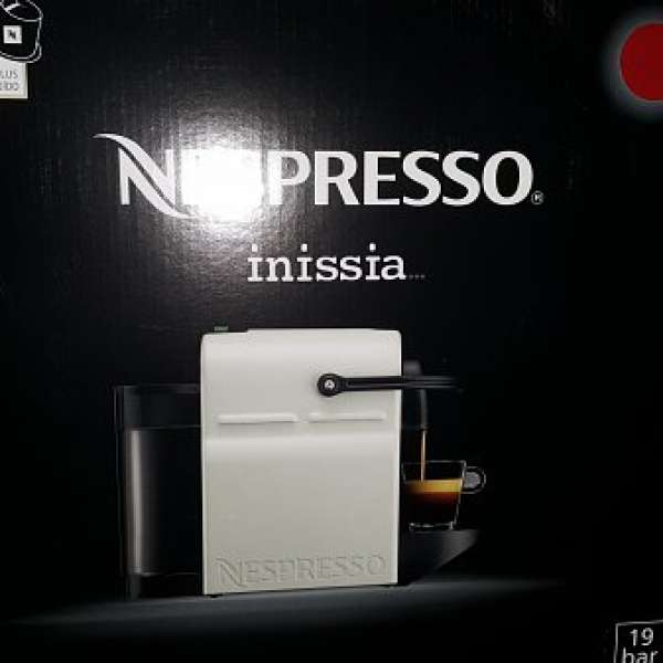 Nespresso Inissia Ruby Red 咖啡機 全新未拆盒 連16 粒 coffee capsules