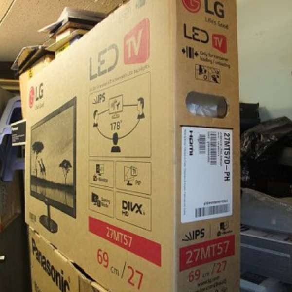 100%全新未開封27吋電視 LG 27MT57D 行貨 原廠保用三年