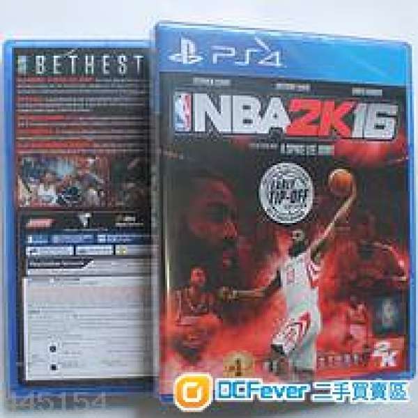 PS4 NBA2K16 (中文版） 可換game