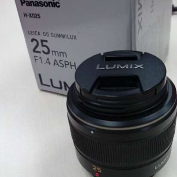 Panasonic LEICA DG SUMMILUX 25mm / F1.4 ASPH