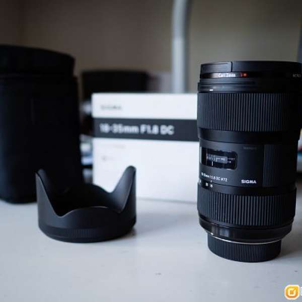 極新 Sigma 18-35mm f/1.8 Art F-mount for Nikon (可議)