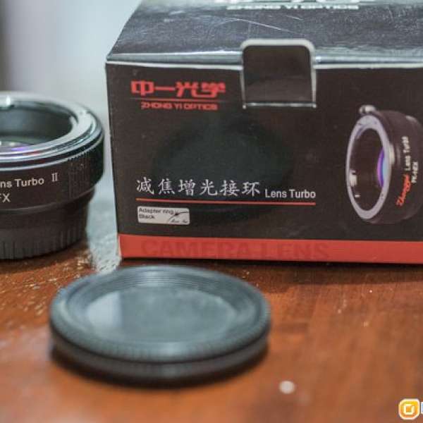 中一 光學  Nikon Ai-Fuji FX Lens Turbo II 減焦 增光 接環(2代)