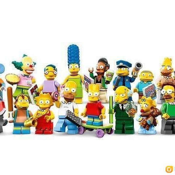 現貨全新 Lego 71005 The Simpsons 樂高 阿森一族 人仔 1套 全16隻