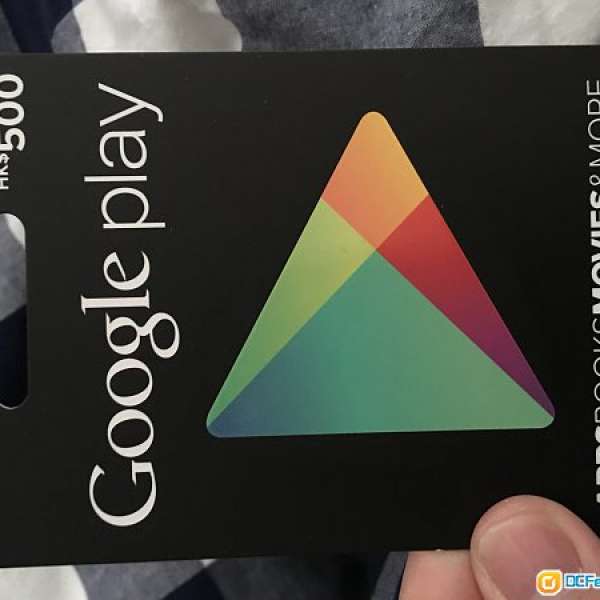 Google play card $500 全新未用