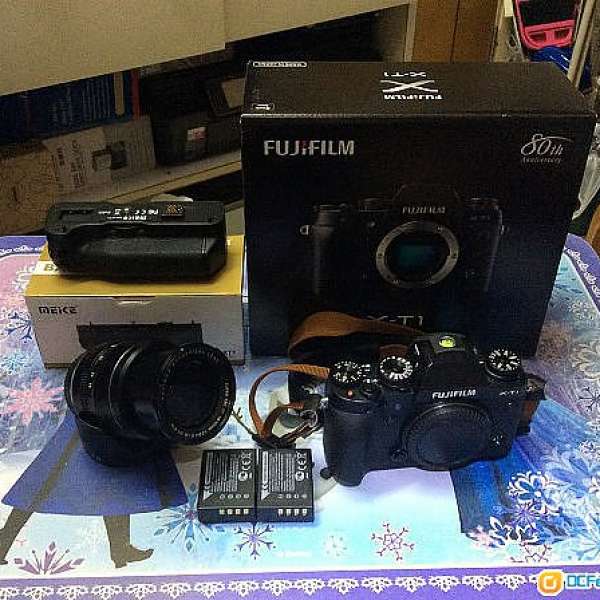 Fujifilm X-T1 & 18-55 f2.8-4 OIS & 美科Grip Set