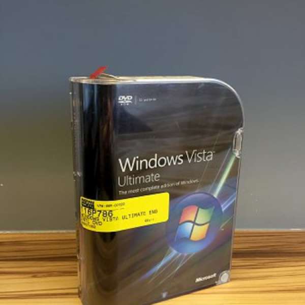 正貨 Windows Vista Ultimate DVD 32 and 64 bit