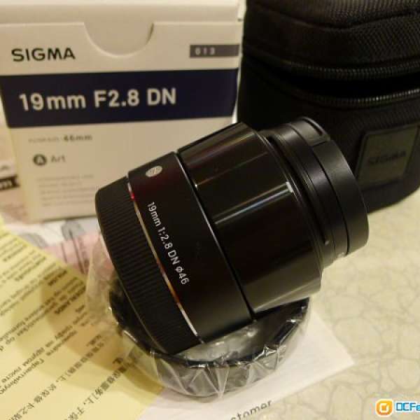 Sigma 19mm F2.8 DN | A for SONYＥ