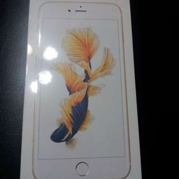全新行貨 iPhone 6S 細機,金色 64GB, 有單(過年也可交收)