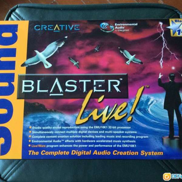 全新Sound Blaster Live! sound card 音效卡全套