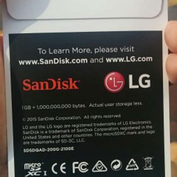 賣 全新未開封Sandisk 200GB Micro SD Card  $700