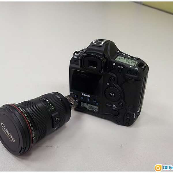 Brand New 全新 Canon EOS 1DX Body + EF 16-35mm Lens 4gb Toy Model USB