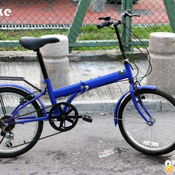 20 吋 藍色摺合式單車  (屯門 元朗 天水圍) 20 Inch Folding Bike ~~~ 快者得