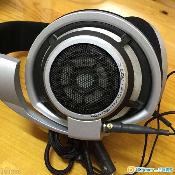 Sennheiser HD800 Headphone 耳機(行貨有保養) & Cardas Clear 升級線