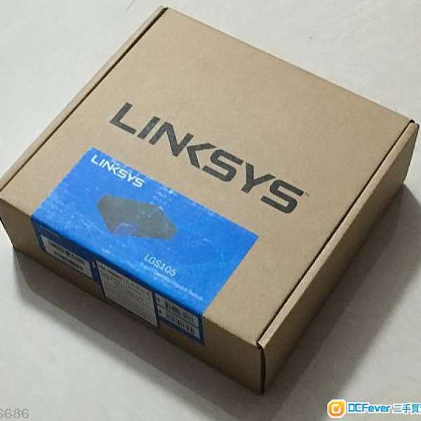 [FS] 全新未開 LINKSYS 5 埠 Gigabit 交換器