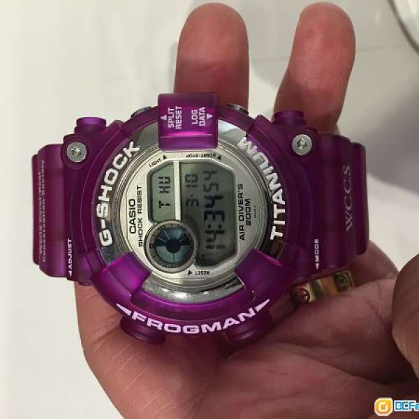G-Shock 蛙人 自改紫色