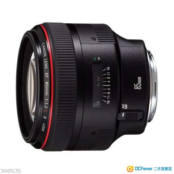 Canon EF 85mm f/1.2L II USM連原裝遮光罩(行貨,仍有保)