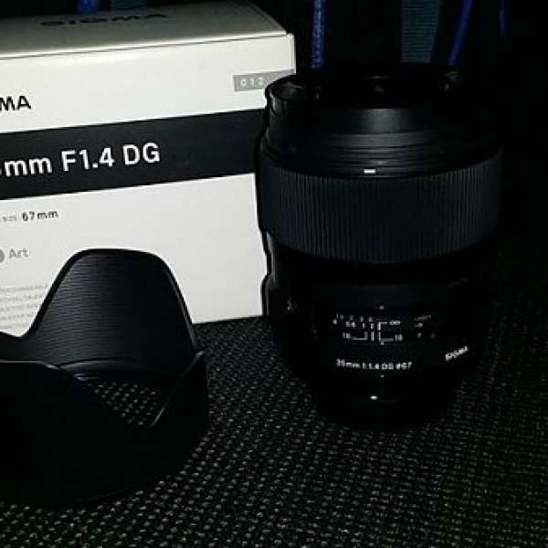 Sigma 35mm F1.4 DG 行貨(Nikon Mount)