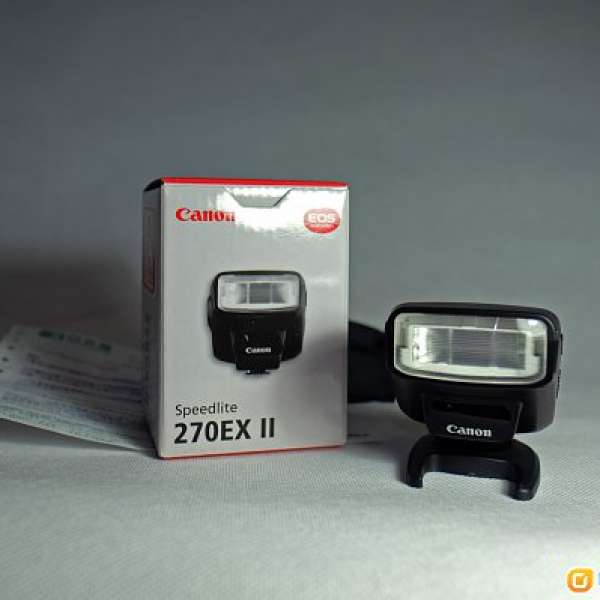 99%新 Canon Speedlite 270EX II 閃光燈