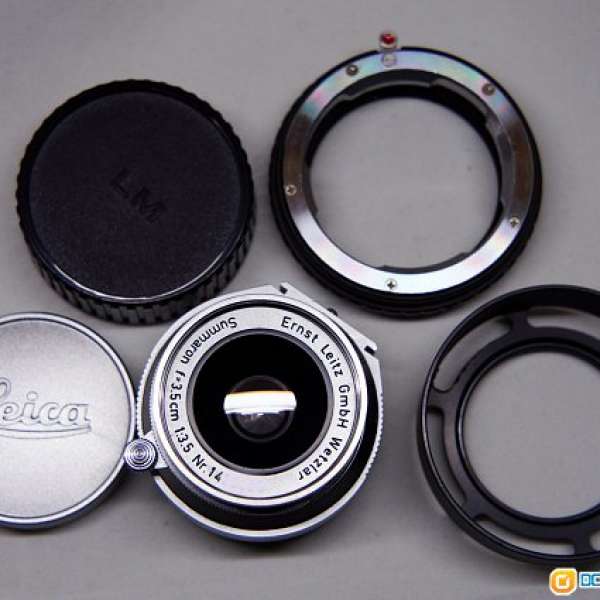 Leica Summaron M 35mm f/3.5 後期眼鏡版 M6, M8, M9, A7