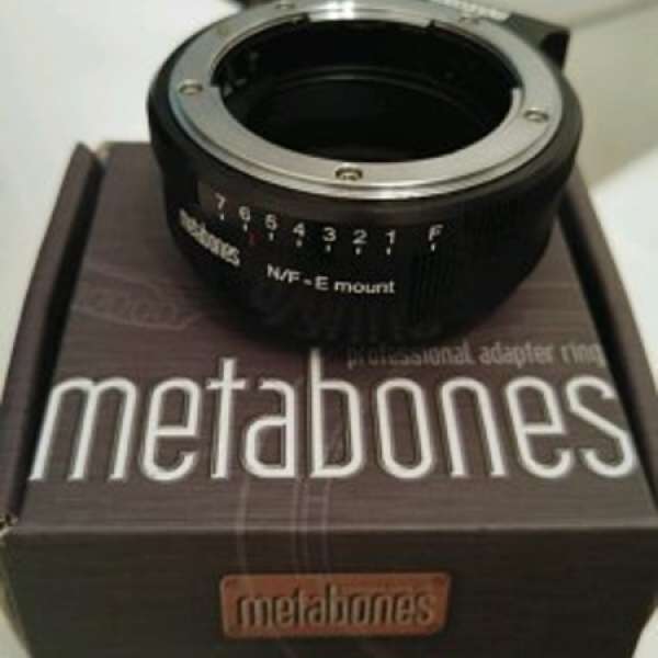 Metabone nikon f to sony e mount