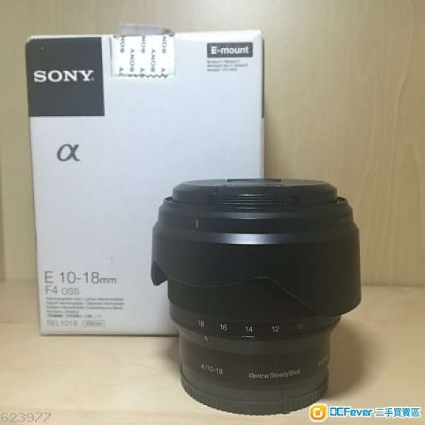 Sony E-mount 10-18mm SEL1018 F4 廣角鏡