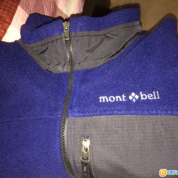 Mont-bell 日本製 Fleece Jacket Navy 寶藍色外套 絨毛褸