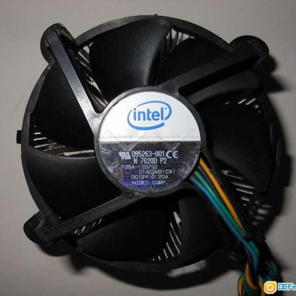 原裝 Intel LGA 775 CPU FAN 散熱器1個!